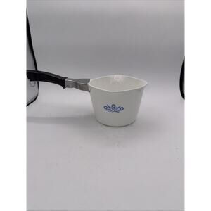 Corning Ware Blue Cornflower Sauce Maker P-55-B with Handle 1958-88 USA 1 quart
